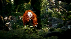 勇敢传说 梅莉达公主 森林 好奇 动画 迪士尼 皮克斯 Brave Disney