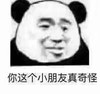 暴漫 熊猫头 你这个小朋友真奇怪 无奈 搞怪 逗