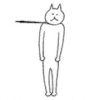 猫咪 领带 摇头 魔性