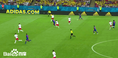 世界杯 波兰 哥伦比亚 精彩gif