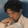 易烊千玺 四字弟弟 撩 帅气 表情