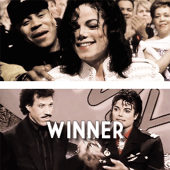 迈克尔·杰克逊 致敬 颁奖礼 winner 开心