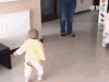 宝贝 模仿 搞笑 可爱