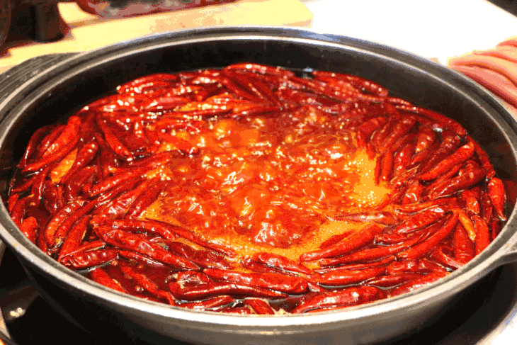火锅 加麻加辣 红油 辣汤