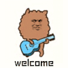 暴漫 欢迎 welcome 开心 弹吉他