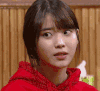 美女 眨眼 甜美 可爱