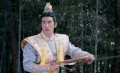 弯弓 射箭 瞄准 帅哥