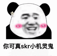 skr 你可真skr小机灵鬼