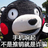 狗熊 恶搞 搞笑 手机响起不是推销就是诈骗