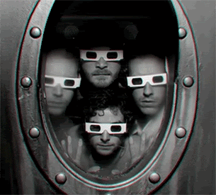 酷玩乐队 Coldplay 黑白 太空舱