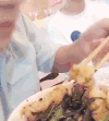 ​​​​易烊千玺 吃货 大口 美味