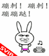 神经病 svip 蹦刺 动次打次 嗨起来 兔子 收音机 跳舞 暴漫