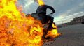 火 在火 摩托车 尼古拉斯凯奇 幽灵骑士