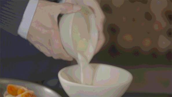 酸奶 凝固 倒出 牛奶