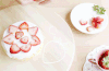 草莓 strawberry food 摆盘 草莓蛋糕 夹心蛋糕