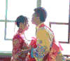 新娘新郎 结婚 幸福 祝福 新婚快乐
