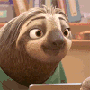 疯狂动物城 树懒 闪电 慢动作 迪士尼 表情包 zootopia