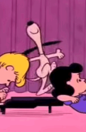 史努比 Snoopy 跳舞 可爱