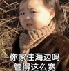 萌娃 黄夏温 你家住海边吗管的那么宽 可爱 搞笑 逗