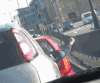 汽车 伸手 剪刀手 车水马龙