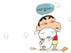蜡笔小新 兔子 可爱 萌萌哒