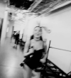 奔跑戴 安莱恩 黑白 美女