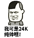 金馆长 斗图 自恋 24K纯帅