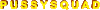 金 颜色 文本 易懂的 艺术与放大器；设计 猫咪 animatedtext pussysquad 动画文本