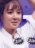 爱心 手势 白衣服 女孩 韩国
