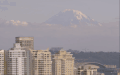 城市 山脉 纪录片 美国 西雅图 远处 高楼