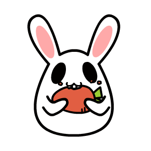 兔子 胡萝卜 啃