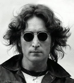 迷幻 约翰列侬 帅哥 墨镜