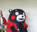 熊本熊 摊手