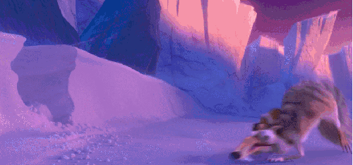冰川时代5 动画 坠入 小松鼠 搞笑 松果 电影 表情包
