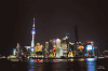 上海 繁华 夜景 车流