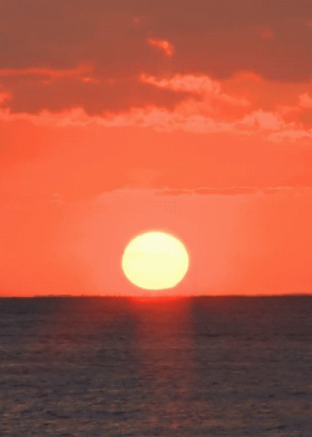 太阳 日出 海面 美景