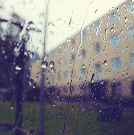 下雨 窗户 雨水