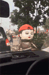 吉祥物 要钱 眨眼 可爱