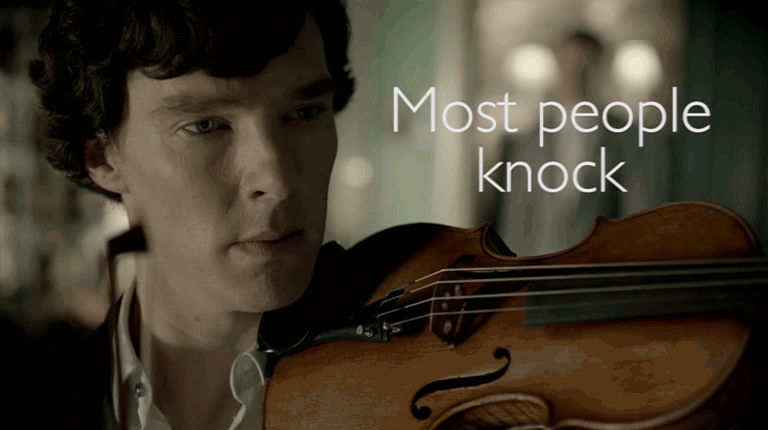 神探夏洛克 夏洛克 本尼迪克特·康伯巴奇 卷福 歪头 小提琴  神夏 Sherlock