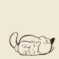 背景素材 卡通 猫咪 猫