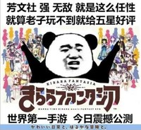 熊猫头 恶搞 雷人 斗图 世界第一手游 今日震撼公测