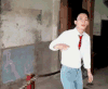 男人 帅气 领带 唱歌