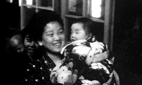 酿造的 黑色和白色 宝贝 日本 女人 20