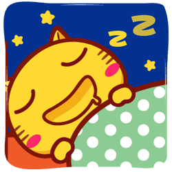 睡得很香可爱 猫咪 睡觉