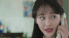 郑爽 眨眼睛 打电话 笑容
