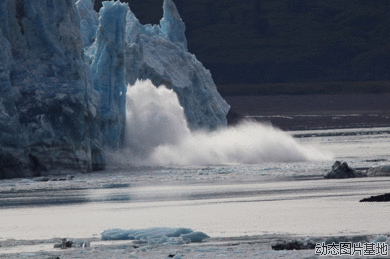 冰川 风景 南极 融化