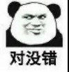 暴漫 熊猫头 对 没错 搞怪 逗