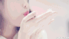 女孩 吹散 花瓣 唯美