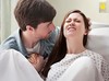 夫妻 孕妇 生孩子 陪伴