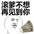 金管长 人民币  滚爹不想 再见到你